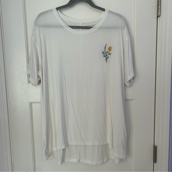 American Eagle Soft and Sexy Embroidered Shirt - Picture 1 of 4